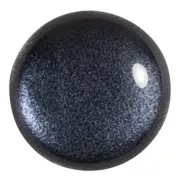 25mm Glass round cabochon by Puca® - Ice Slushy Licorice x1