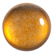 25mm Glass round cabochon by Puca® - Ice Slushy Orange x1