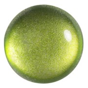 25mm Glass round cabochon by Puca® - Ice Slushy Lime x1