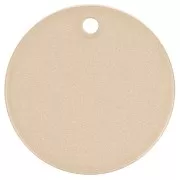 13mm Round sequin - thickness 0.8mm - matt Gold filled x1