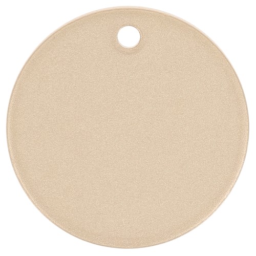 13mm Round sequin - thickness 0.8mm - matt Gold filled x1