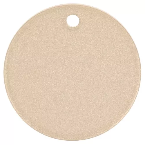 13mm Round sequin - thickness 0.8mm - matt Gold filled x1