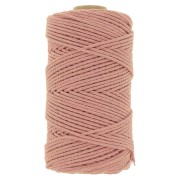 2mm Macramé cotton cord spool - Blush x100m|raw }}