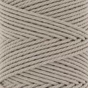 2mm Macramé cotton cord spool - Linen x100m