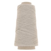 Reel of 1.2 mm linen thread - Natural x200gr|raw }}