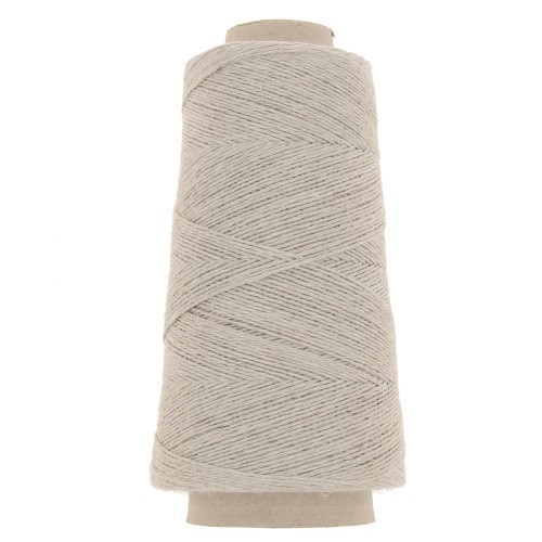 Reel of 1.2 mm linen thread - Natural x200gr