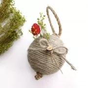 Reel of 1.2 mm linen thread - Natural x200gr