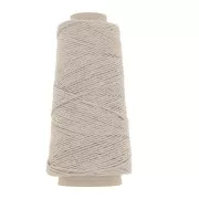 Reel of 2 mm linen thread - Natural x200gr