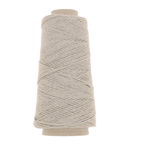 Reel of 2 mm linen thread - Natural x200gr