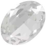 18x13mm oval Aurora A4120 Cabochon - Crystal x1|raw }}