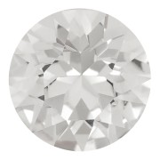 6mm round Aurora A1088 Cabochon - Crystal x1|raw }}