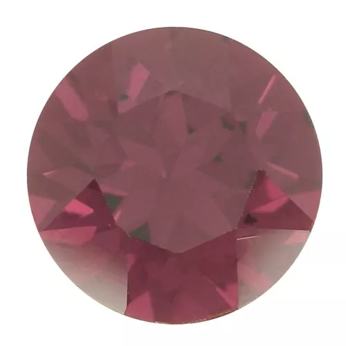 6mm round Aurora A1088 Cabochon - Burgundy x1