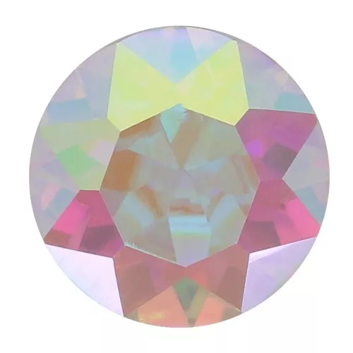 6mm round Aurora A1088 Cabochon - Crystal AB x1