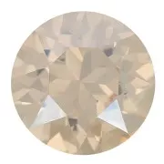 6mm round Aurora A1088 Cabochon - Crystal Golden Shadow x1