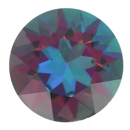 6mm round Aurora A1088 Cabochon - Crystal Vitrail Medium x1