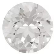 8mm round Aurora A1088 Cabochon - Crystal x1