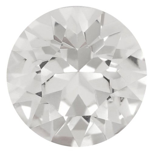 8mm round Aurora A1088 Cabochon - Crystal x1