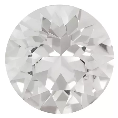 8mm round Aurora A1088 Cabochon - Crystal x1