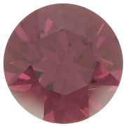 8mm round Aurora A1088 Cabochon - Burgundy x1