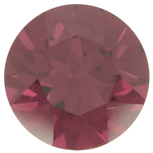 8mm round Aurora A1088 Cabochon - Burgundy x1