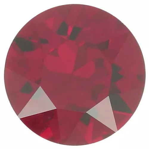 8mm round Aurora A1088 Cabochon - Ruby x1