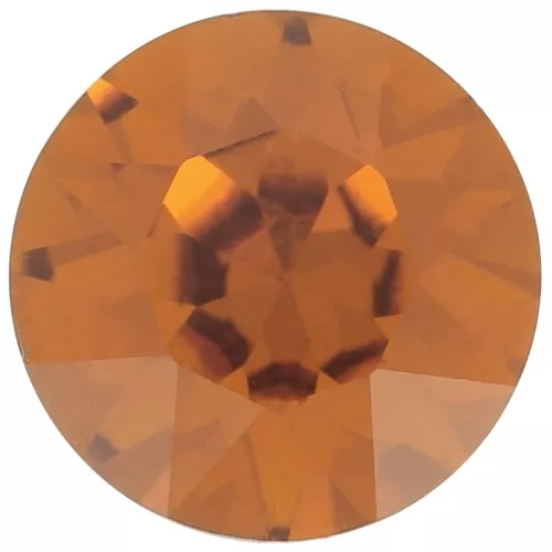 8mm round Aurora A1088 Cabochon - Topaz x1
