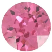 8mm round Aurora A1088 Cabochon - Rose x1