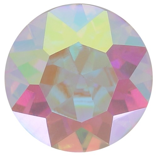 8mm round Aurora A1088 Cabochon - Crystal AB x1