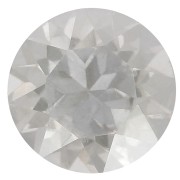 8mm round Aurora A1088 Cabochon - Crystal Silver Shade x1