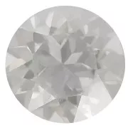 8mm round Aurora A1088 Cabochon - Crystal Silver Shade x1