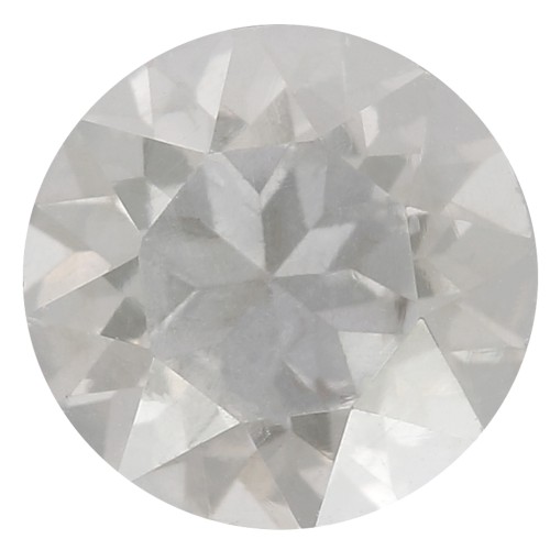 8mm round Aurora A1088 Cabochon - Crystal Silver Shade x1