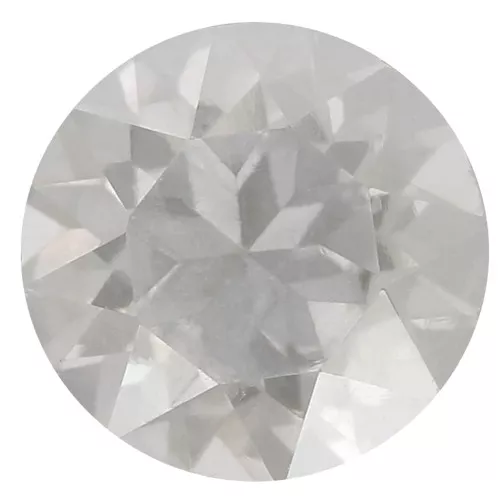 8mm round Aurora A1088 Cabochon - Crystal Silver Shade x1