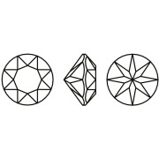 8mm round Aurora A1088 Cabochon - Rose Water Opal x1