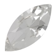 10x5mm Aurora A4200 navette cabochon - Crystal x1|raw }}