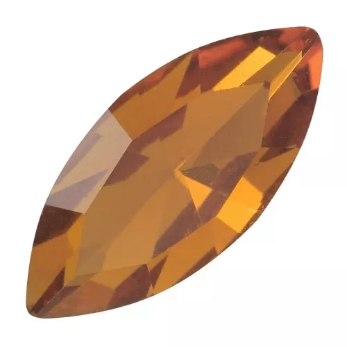 10x5mm Aurora A4200 navette cabochon - Topaz x1