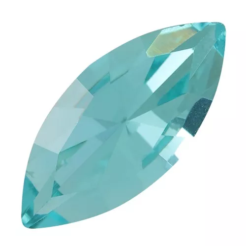 10x5mm Aurora A4200 navette cabochon - Aquamarine x1