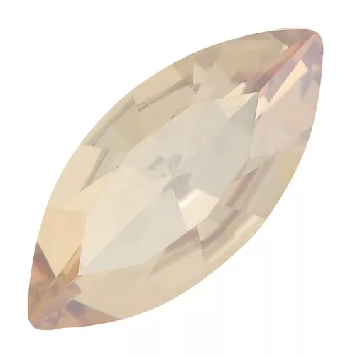 10x5mm Aurora A4200 navette cabochon - Crystal Golden Shadow x1