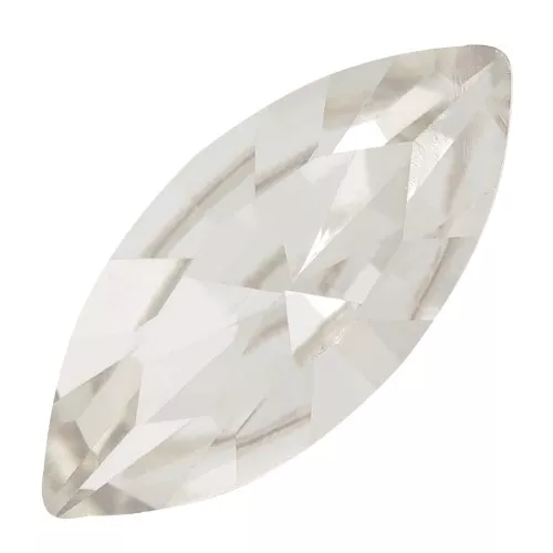 10x5mm Aurora A4200 navette cabochon - Crystal Silver Shade x1