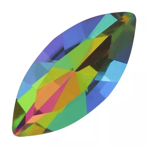 10x5mm Aurora A4200 navette cabochon - Crystal Vitrail Medium x1