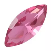 10x5mm Aurora A4200 navette cabochon - Rose x1