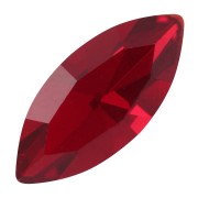 10x5mm Aurora A4200 navette cabochon - Ruby x1|raw }}
