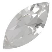 15x7mm Aurora A4200 navette cabochon - Crystal x1|raw }}