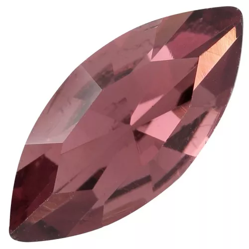 15x7mm Aurora A4200 navette cabochon - Burgundy x1