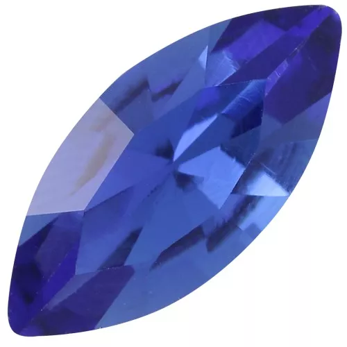 15x7mm Aurora A4200 navette cabochon - Capri Blue x1