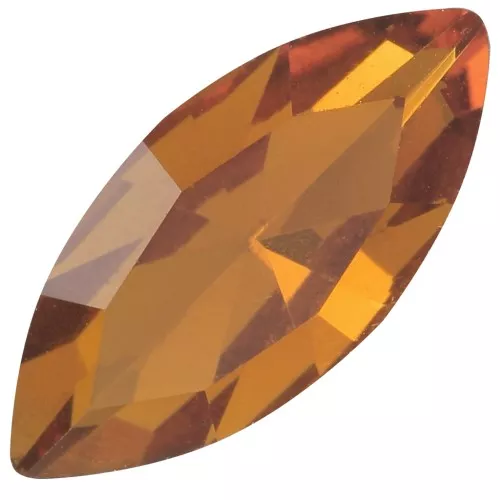 15x7mm Aurora A4200 navette cabochon - Topaz x1