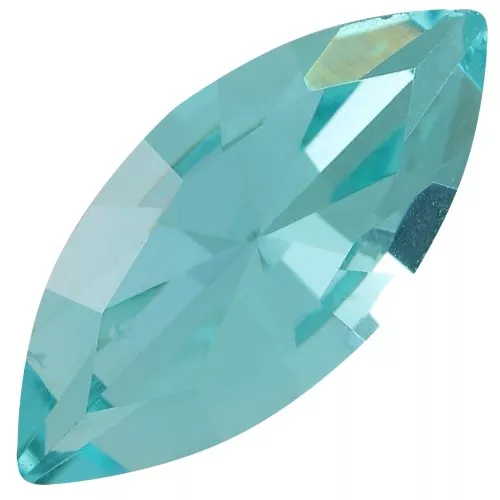 15x7mm Aurora A4200 navette cabochon - Aquamarine x1