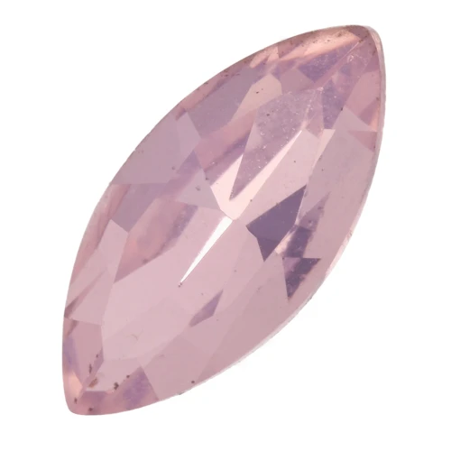 15x7mm Aurora A4200 navette cabochon - Rose Water Opal x1