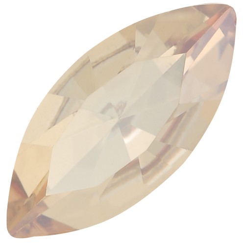 15x7mm Aurora A4200 navette cabochon - Crystal Golden Shadow x1