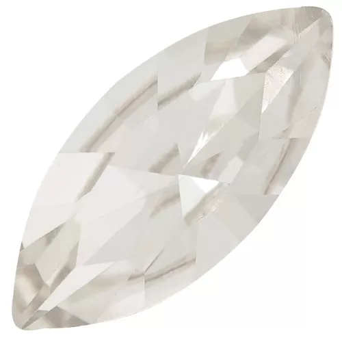 15x7mm Aurora A4200 navette cabochon - Crystal Silver Shade x1