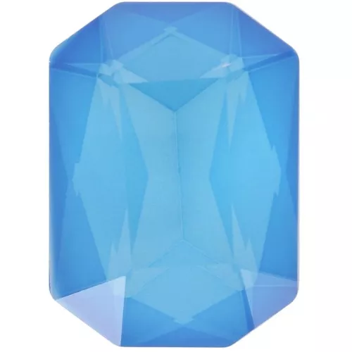 18x13mm Aurora Octagon Cabochon A4627 - Crystal Electric Blue x1